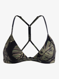 8 Roxy Pro The Cut Back - Bikinitop met Minibedekking voor Dames Black ERJX305325 Roxy