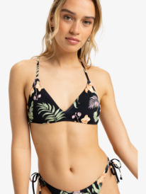 0 Pt Beach Classics - Top bikini a bralette da Donna Black ERJX305418 Roxy