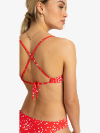 3 Pt Beach Classics - Bralette bikinitop voor Dames Red ERJX305418 Roxy