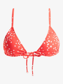 4 Pt Beach Classics - Top de bikini bralette para mujer Rojo ERJX305421 Roxy