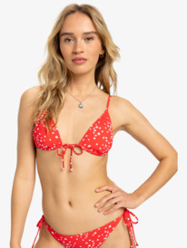 0 Pt Beach Classics  - Haut de maillot de bain Brassière Femme Rouge ERJX305421 Roxy