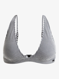 4 Gingham - Top bikini triangolare da Donna Black ERJX305434 Roxy