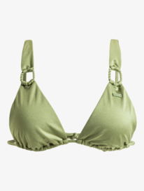 4 Brilho - Triangel bikinitop voor Dames Green ERJX305438 Roxy