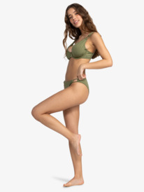 2 Brilho - Top bikini con coppa D da Donna Green ERJX305441 Roxy