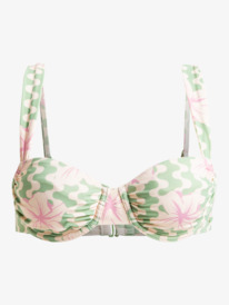 6 Hibiscus Daze - Bikinitop met beugels voor Dames Green ERJX305454 Roxy