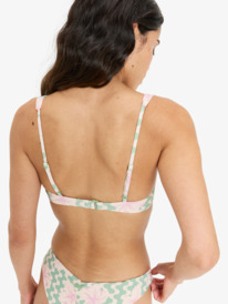 3 Hibiscus Daze - Top bikini con ferretto da Donna Green ERJX305454 Roxy