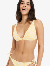 0 Tropical Tile - Top bikini triangolare da Donna Yellow ERJX305461 Roxy