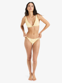 2 Tropical Tile - Triangel bikinitop voor Dames Yellow ERJX305461 Roxy