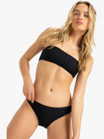 2 Camilo - Top de bikini bandeau para mujer Negro ERJX305469 Roxy