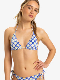 0 Artsy Tile - Triangel bikinitop voor Dames Purple ERJX305479 Roxy