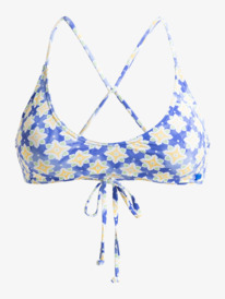 4 Artsy Tile - Top de biquíni Bralette para Mulher Roxo ERJX305480 Roxy