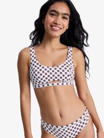 7 Roxy Pro - Bralette Bikini Top for Women White ERJX305482 Roxy