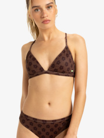 0 Roxy Pro - Triangel bikinitop voor Dames Brown ERJX305484 Roxy