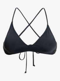 4 Beach Classics - Top de bikini bralette para mujer Negro ERJX305498 Roxy