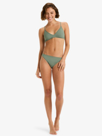 2 Beach Classics - Bralette bikinitop voor Dames Green ERJX305498 Roxy