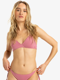 0 Beach Classics - Top de bikini bralette para mujer Rosa ERJX305498 Roxy