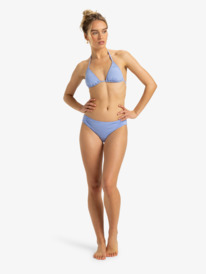 2 Beach Classics - Triangel bikinitop voor Dames Purple ERJX305500 Roxy