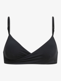 4 Beach Classics - Top de bikini bralette para mujer Negro ERJX305501 Roxy