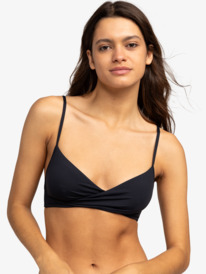 0 Beach Classics - Bralette Bikini Top for Women Black ERJX305501 Roxy