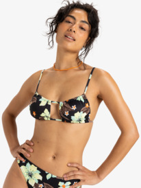 0 Pt Beach Classics - Bralette-Bikinioberteil für Damen Schwarz ERJX305511 Roxy