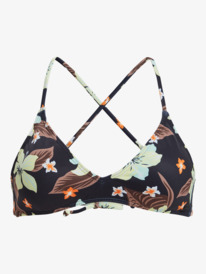 4 Pt Beach Classics - Bralette-Bikinioberteil für Damen Schwarz ERJX305512 Roxy