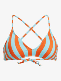 4 Pt Beach Classics - Bralette Bikini Top for Women Blue ERJX305512 Roxy