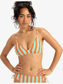 0 Pt Beach Classics - Bralette Bikini Top for Women Blue ERJX305512 Roxy