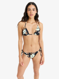 2 Pt Beach Classics Tiki Tri - Triangel-Bikinioberteil für Damen Schwarz ERJX305535 Roxy