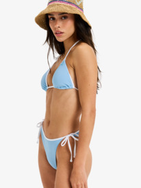 4 Kauai Tiki Tri - Triangle-Bikinioberteil für Frauen Blau ERJX305565 Roxy