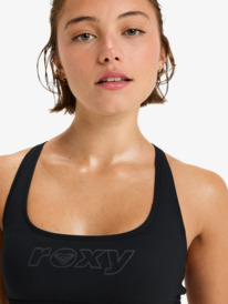 4 Roxy Active Bralette Sd - Parte de cima de biquíni para mulher Preto ERJX305568 Roxy