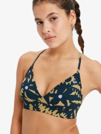 2 Roxy Active Tri - Haut de bikini triangle pour Femme Noir ERJX305569 Roxy