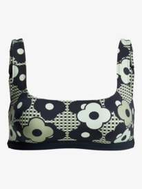 4 Roxy Pro Wave Bralette - Haut de bikini pour Femme Noir ERJX305581 Roxy