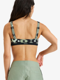 3 Roxy Pro Wave Bralette - Parte de cima de biquíni para Mulher Preto ERJX305581 Roxy