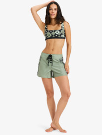 2 Roxy Pro Wave Bralette - Parte de cima de biquíni para Mulher Preto ERJX305581 Roxy