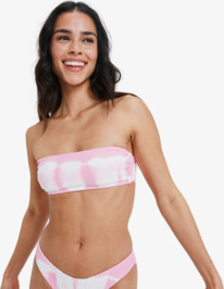 0 Sunrise - Bandeau Bikini Top for Women Pink ERJX305611 Roxy