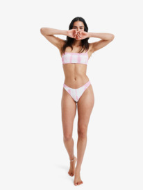 4 Sunrise - Bandeau Bikini Top for Women Pink ERJX305611 Roxy