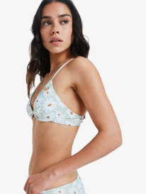 2 Dream Floral - Underwired Bikini Top for Women Green ERJX305614 Roxy