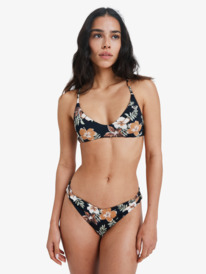 1 Nostalgic Feels - Bralette Bikini Top for Women Brown ERJX305616 Roxy