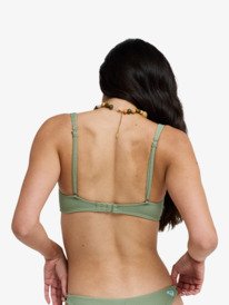 4 Roxy Love - Triangle Bikini Top for Women Green ERJX305628 Roxy