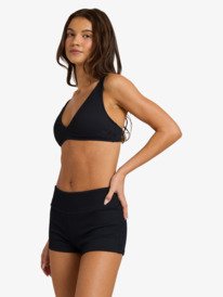 6 Roxy Love - Triangle Bikini Top for Women Black ERJX305628 Roxy