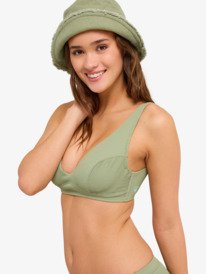 1 Roxy Love - Haut de bikini &agrave; armatures pour Femme Vert ERJX305631 Roxy