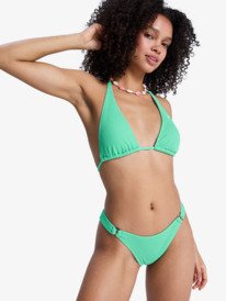 5 Roxy Sunshine Tiki Tri - Triangle-Bikinioberteil für Frauen Grün ERJX305636 Roxy