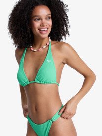 1 Roxy Sunshine Tiki Tri - Triangle-Bikinioberteil für Frauen Grün ERJX305636 Roxy