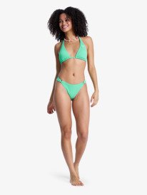 3 Roxy Sunshine Tiki Tri - Triangle-Bikinioberteil für Frauen Grün ERJX305636 Roxy
