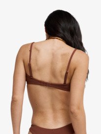 7 Roxy Sunshine - Bandeau Bikini Top for Women Brown ERJX305637 Roxy