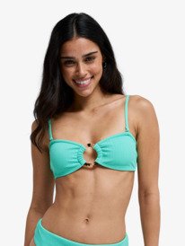 0 Roxy Sunshine - Bandeau-Bikinioberteil für Frauen Grün ERJX305637 Roxy