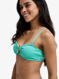 1 Roxy Sunshine - Bandeau-Bikinioberteil für Frauen Grün ERJX305637 Roxy