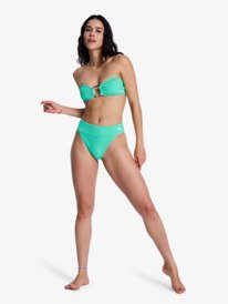 5 Roxy Sunshine - Bandeau-Bikinioberteil für Frauen Grün ERJX305637 Roxy