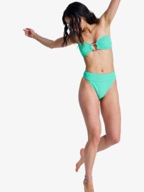 6 Roxy Sunshine - Bandeau-Bikinioberteil für Frauen Grün ERJX305637 Roxy