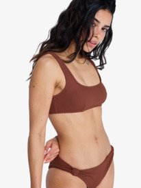 1 Roxy Sunshine - Bralette Bikini Top for Women Brown ERJX305638 Roxy